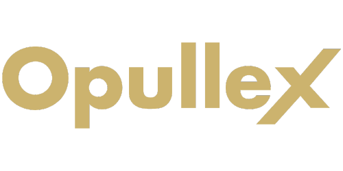 opullex transparent golden logo